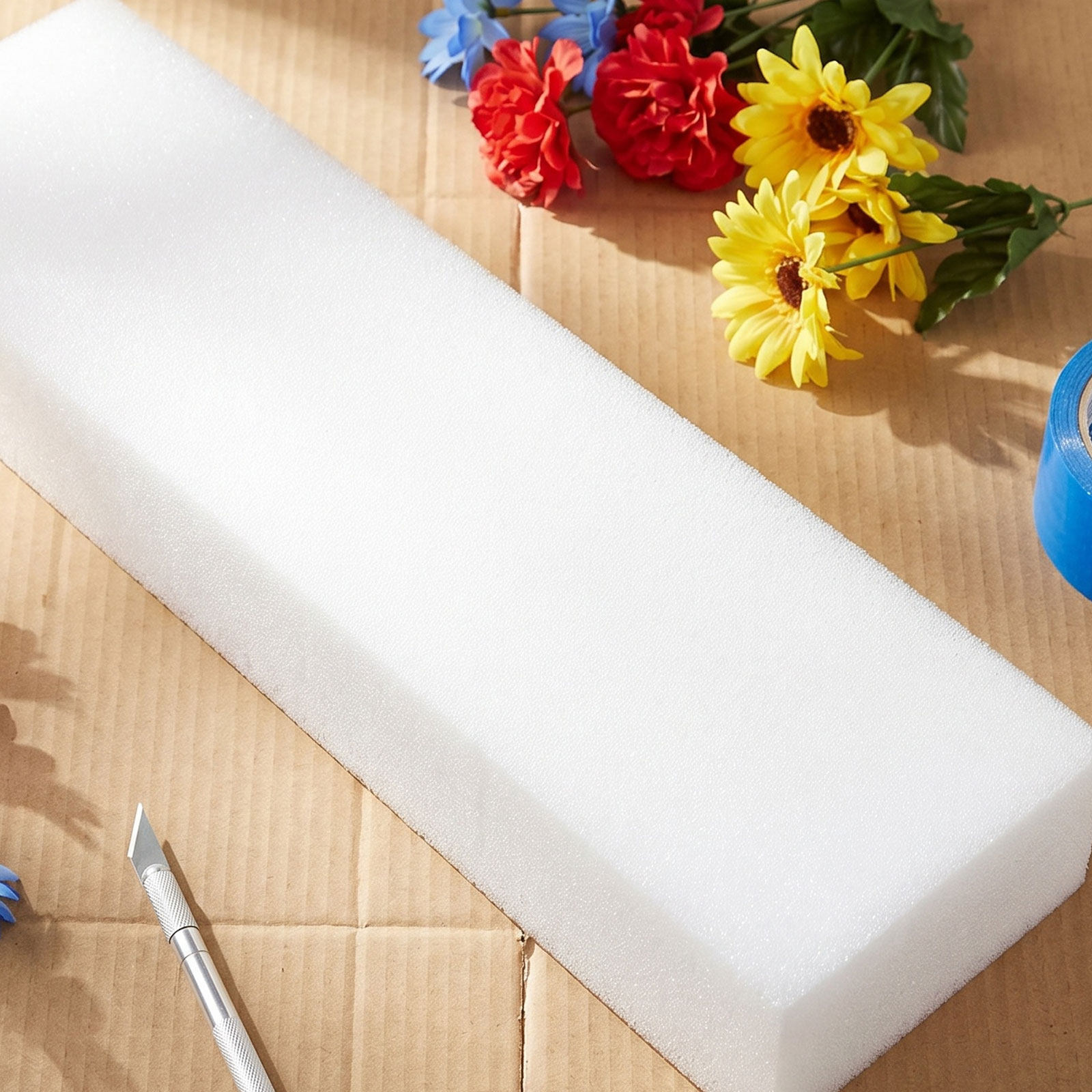 Bouquet Holder Foam - 4 stuks bloemschuimblokken voor ambachten, fijne