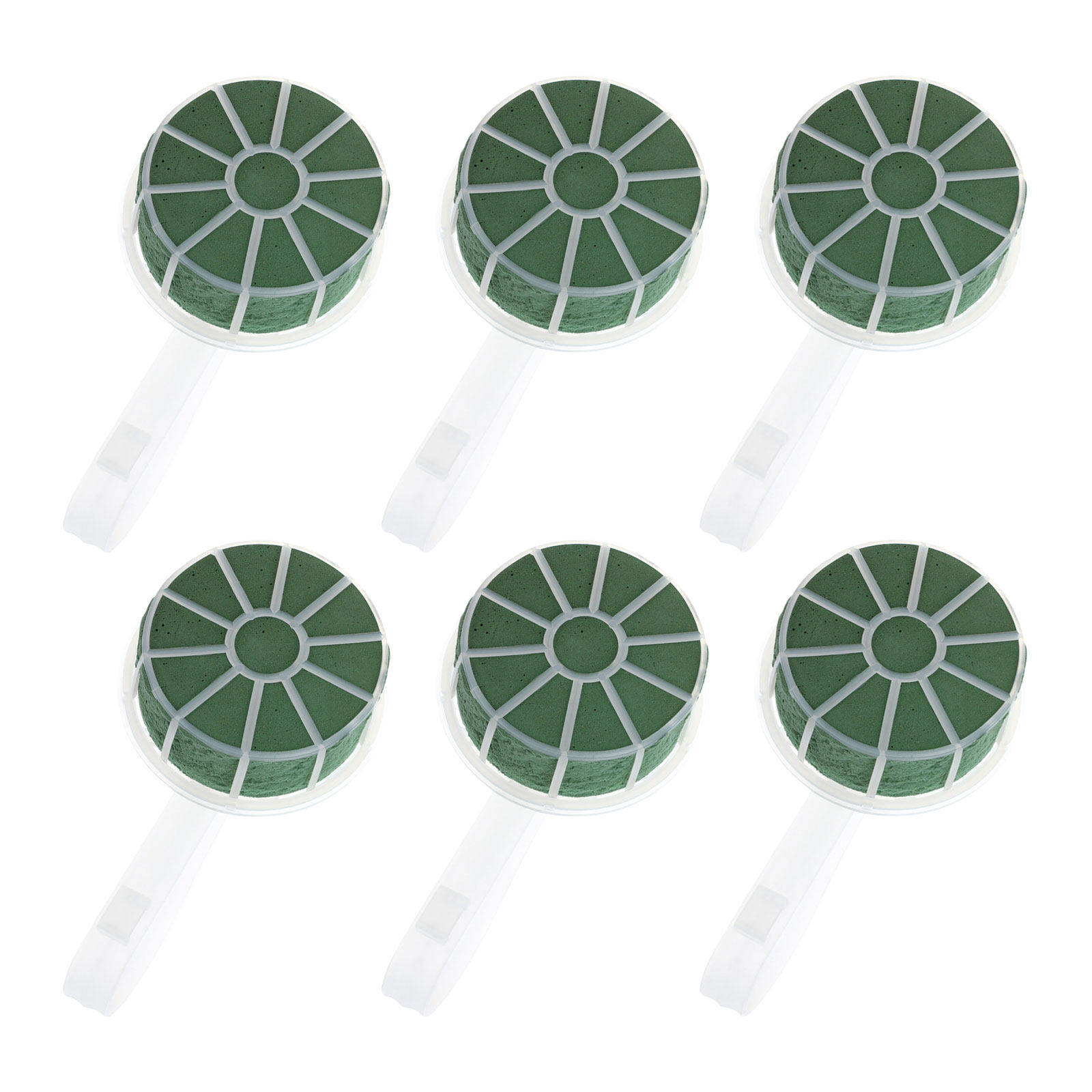 Bouquet Holder Foam - 6 stuks bruidsboeketstandaard van bloemschuim met
