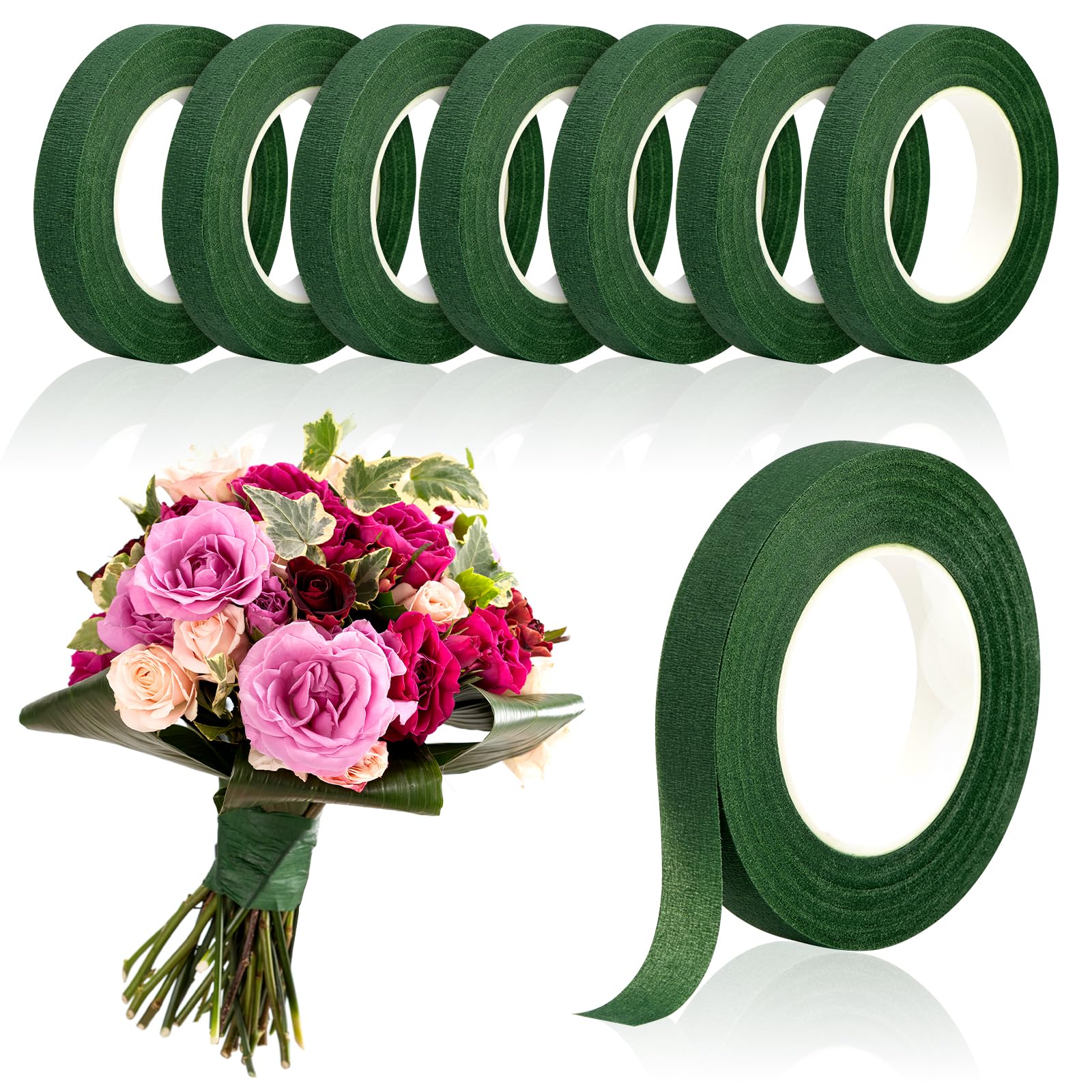 20Yards Groene Boeket Bloement - Florist Flower Supply recensie en prijs