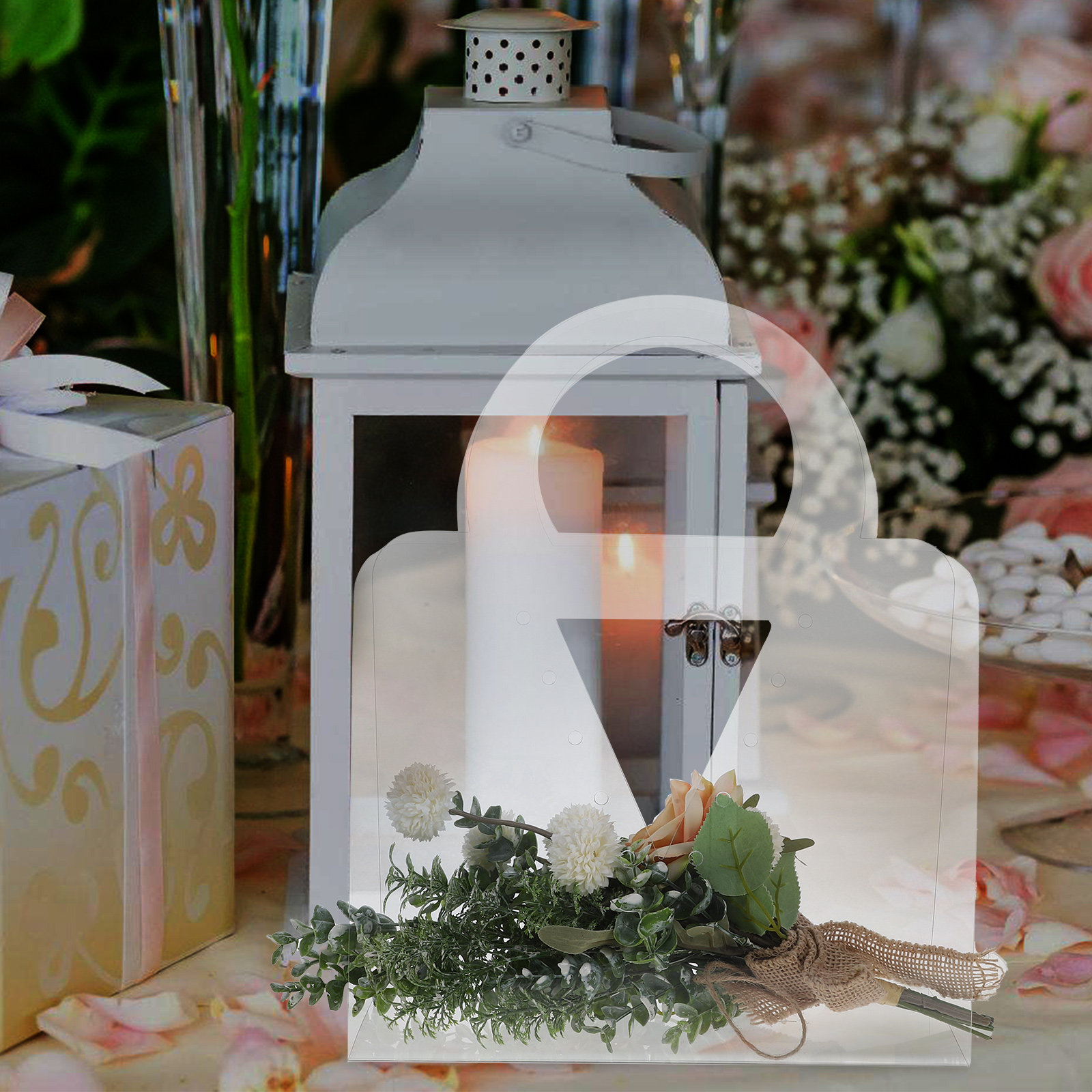 4 stuks transparante cadeauzak - Florist Supply Shop recensie en prijs