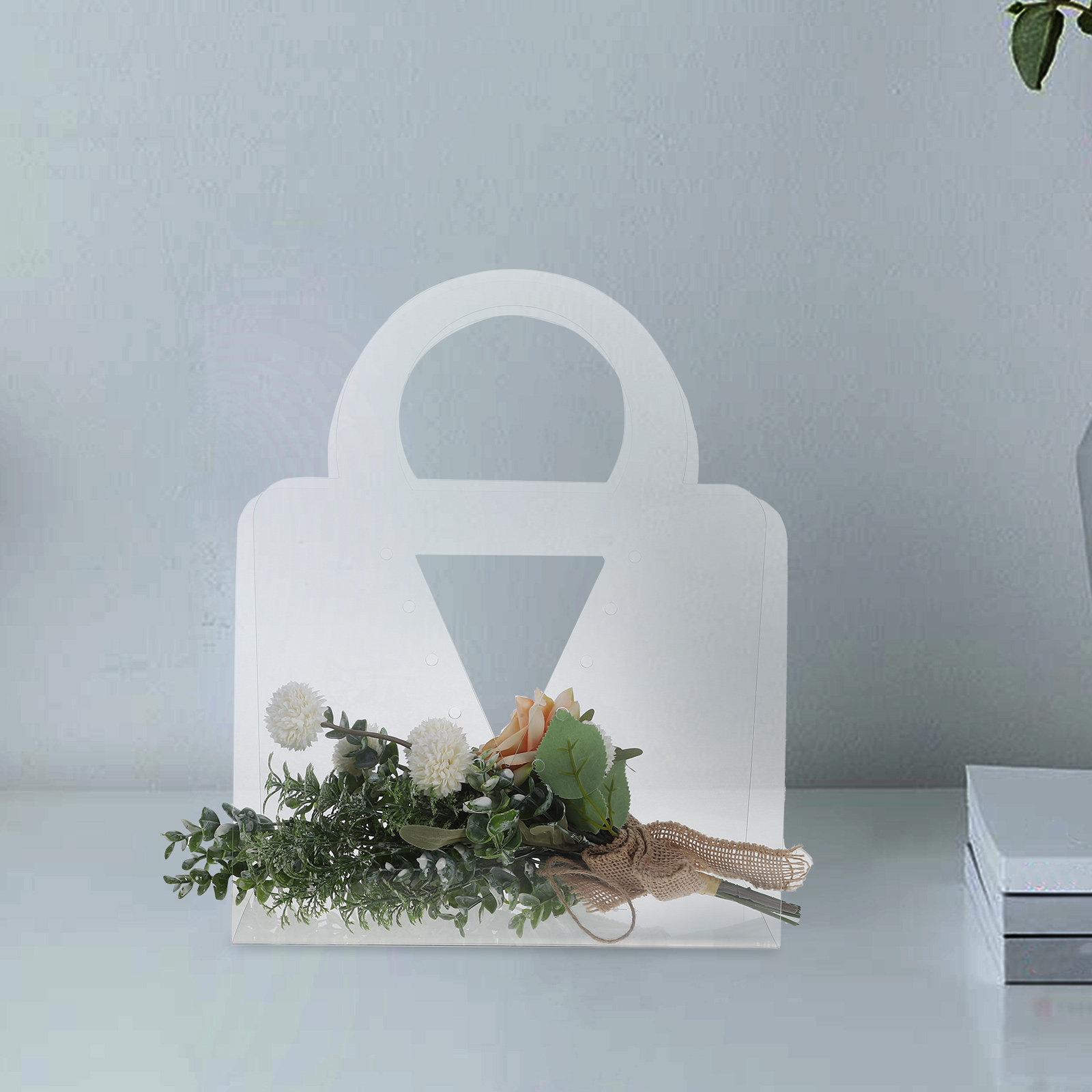 4 stuks transparante cadeauzak - Florist Supply Shop recensie en prijs