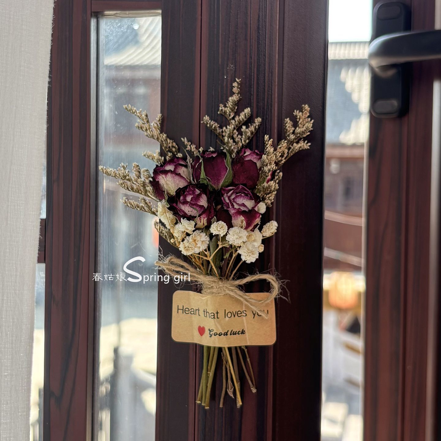 Mini gedroogd bloemenboeket, n - Baby Breath Dried recensie en prijs
