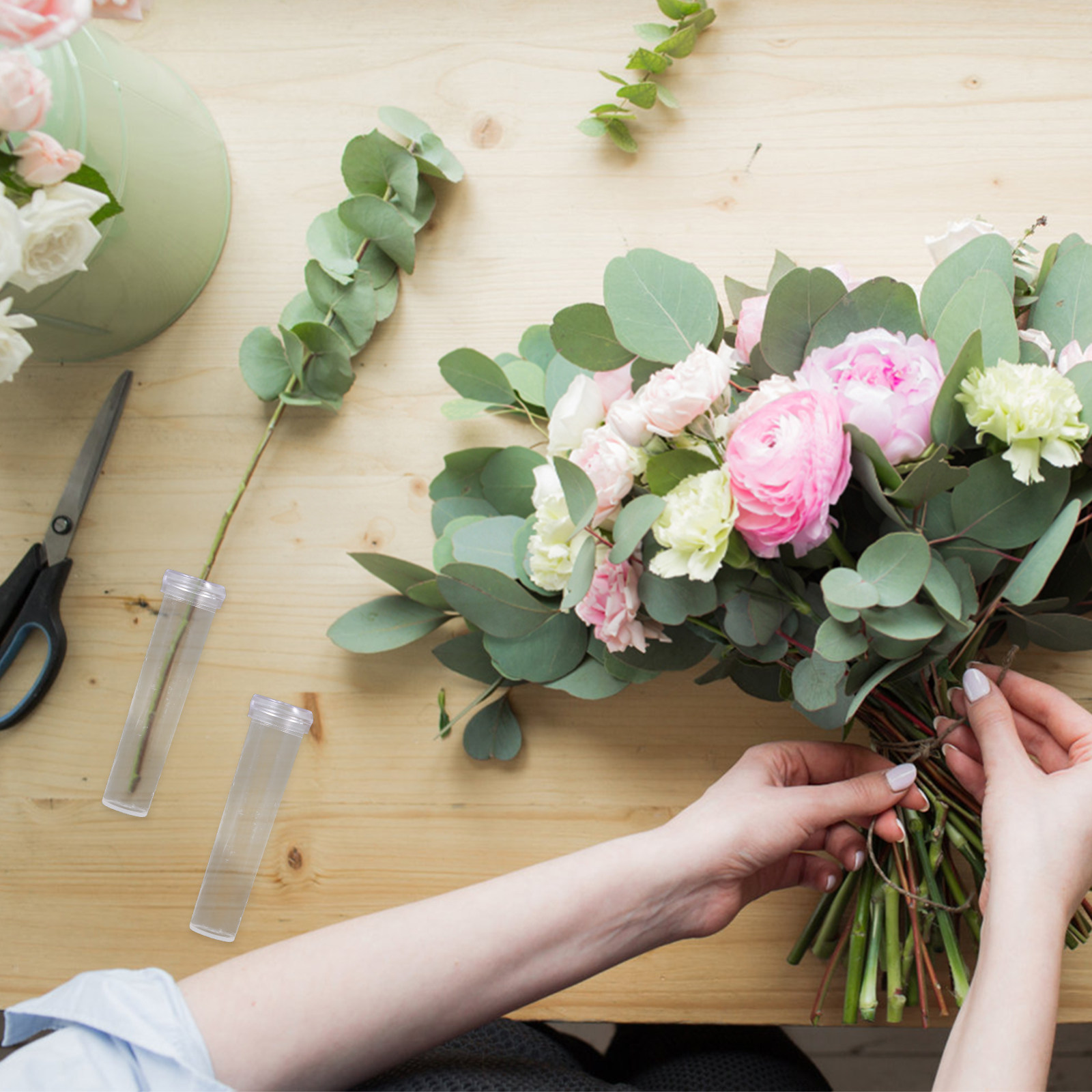 50 stuks bloembuisjes, plastic - Anda Florist Supply recensie en prijs