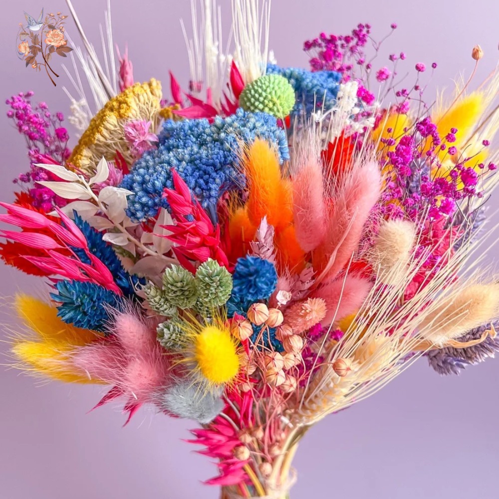 Kleurrijke gedroogde bloemen b - Baby Breath Dried recensie en prijs