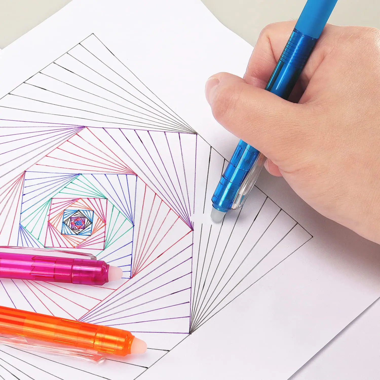 8 kleuren 0,7 mm magische intr - Pilot Pen Frixion recensie en prijs