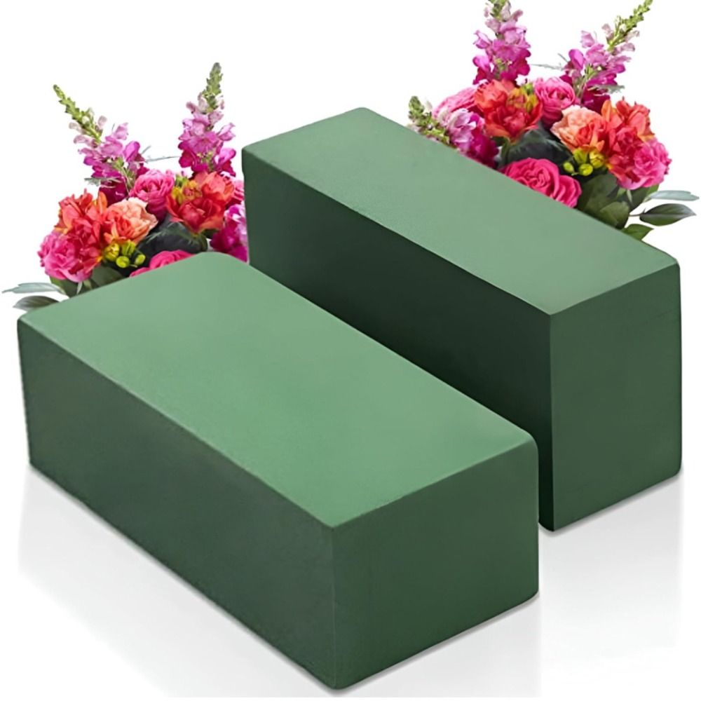 Groene bloemstuk schuim rechth - Bouquet Holder Foam recensie en prijs