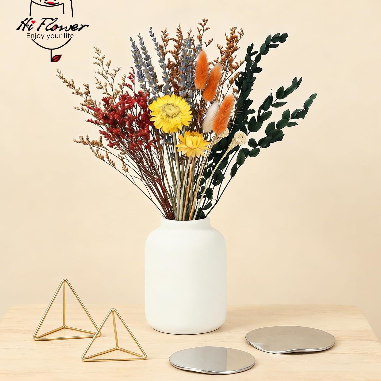 6 bosjes 15 inch grote gedroog - Baby Breath Dried recensie en prijs