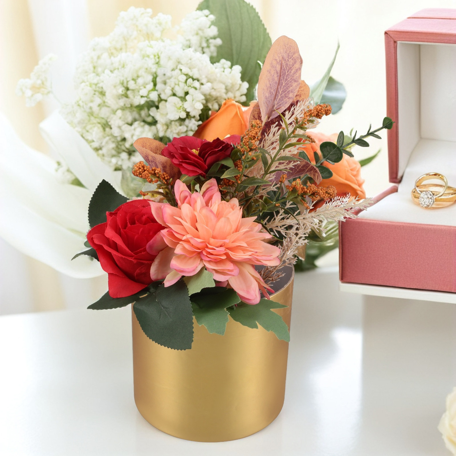 Elegante Ronde Bloemenbox Comp - Bouquet Holder Foam recensie en prijs